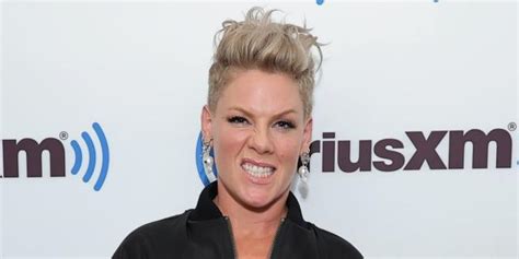 pink nude photo|Pink lets it all hang out as she posts nude photo of herself in